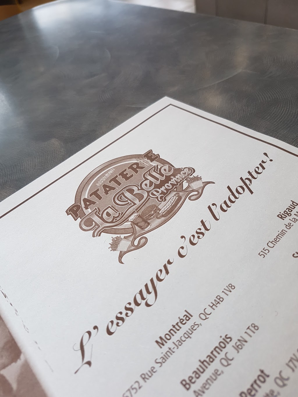 Pataterie La Belle Province | 62 Boulevard Ste Anne, Sainte-Anne-des-Plaines, QC J0N 1H0, Canada | Phone: (450) 838-7222