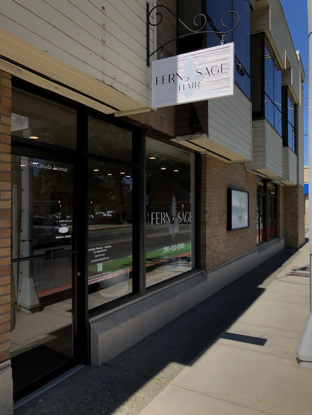 Fern & Sage Hair Salon | 55 Canada Ave Suite 101, Duncan, BC V9L 1T3, Canada | Phone: (250) 732-5353