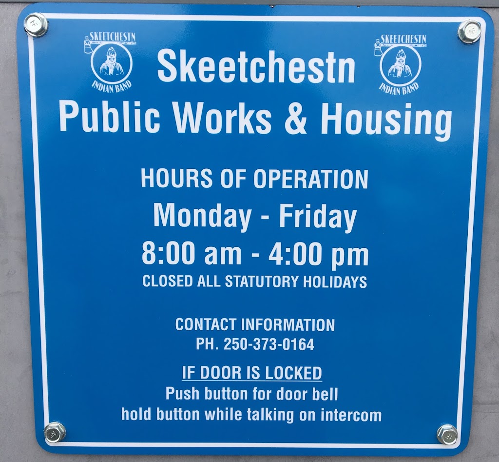 Skeetchestn Public Works and Housing | 1030 Lemonade Flats Rd, Savona, BC V0K 2J0, Canada | Phone: (250) 373-0164
