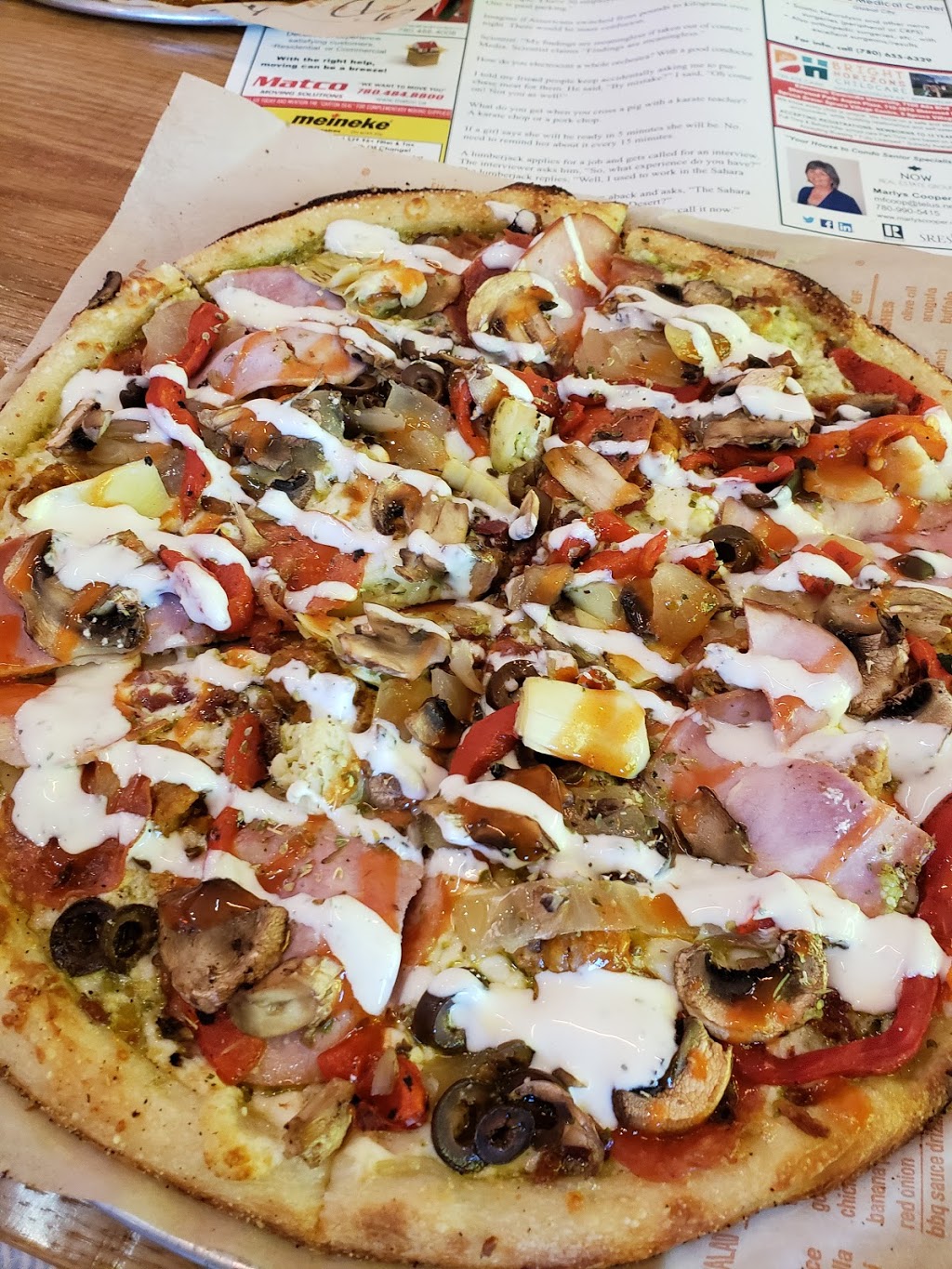 Blaze Pizza | 7000 Emerald Dr #103, Sherwood Park, AB T8H 0K9, Canada | Phone: (780) 449-1159