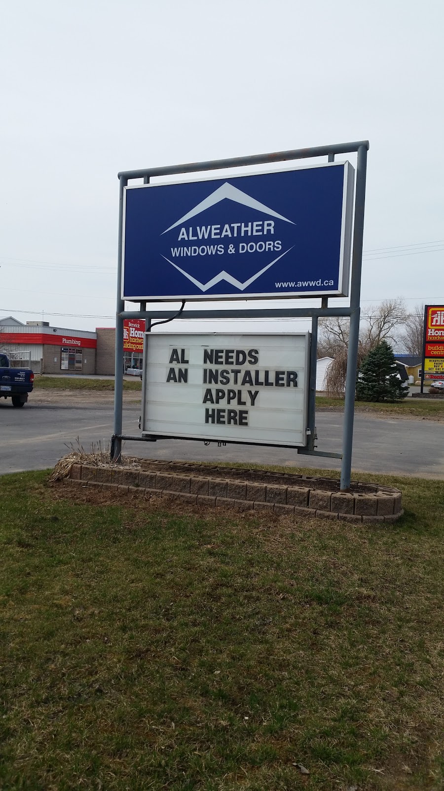 Alweather Windows & Doors Ltd | 153 Commercial St, Berwick, NS B0P 1E0, Canada | Phone: (888) 538-8657