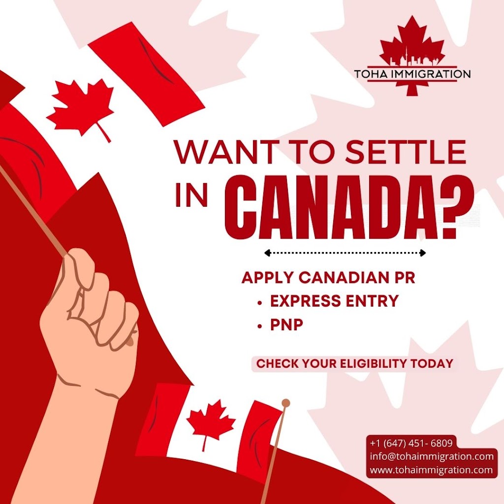 Toha Immigration Services Inc. | 2030 Bristol Cir #210, Oakville, ON L6H 6P5, Canada | Phone: (647) 451-6809