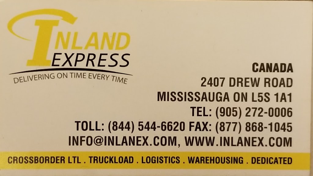 Inland Express | 2407 Drew Rd, Mississauga, ON L4T 1G1, Canada | Phone: (905) 272-0006