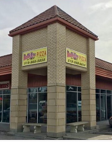 Bulls Eye Pizza South | 3395 Howard Ave Unit 14, Windsor, ON N9E 3N6, Canada | Phone: (519) 969-5858