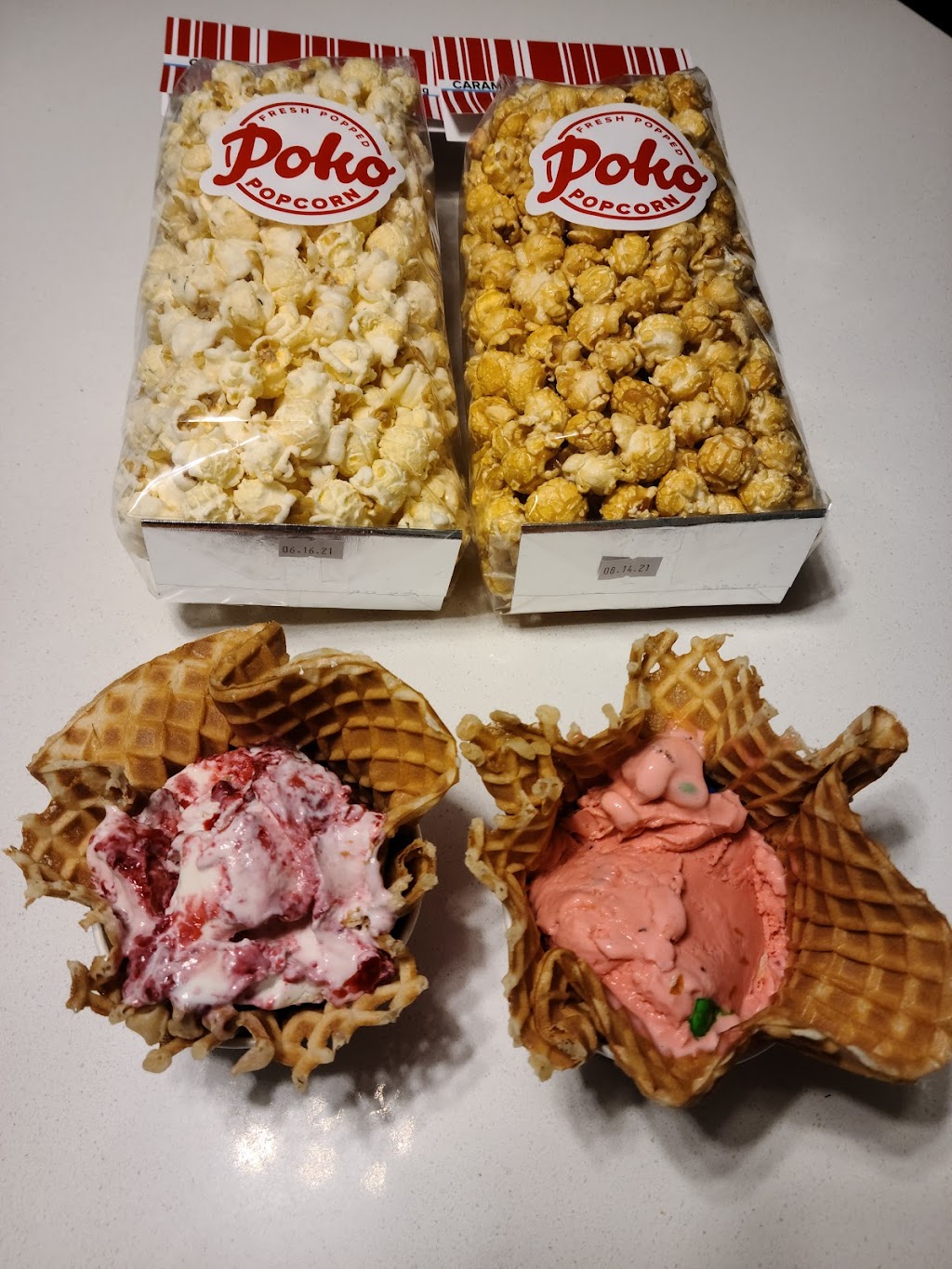 Marble Slab Creamery | 20 Longview Common SE #510, Calgary, AB T2X 4S8, Canada | Phone: (587) 956-7729