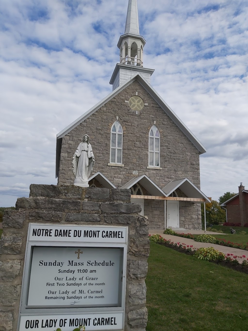 Our Lady of Mount Carmel | 86 Lacroix Bay Rd, Westmeath, ON K0J 2L0, Canada | Phone: (613) 587-4448