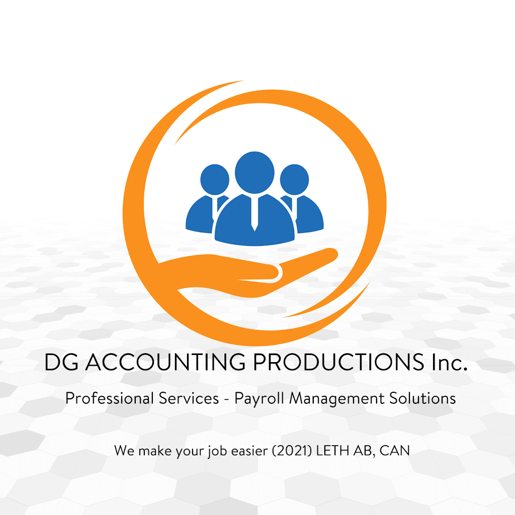 DG ACCOUNTING PRODUCTIONS Inc. | 3010 College Dr S, Lethbridge, AB T1K 8A2, Canada | Phone: (587) 209-2188