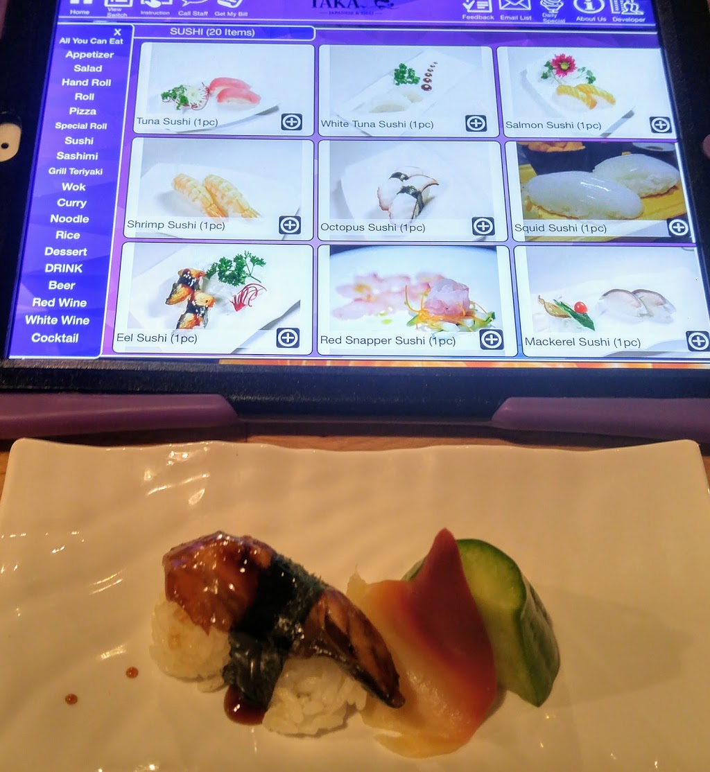 Taka Japanese Sushi and Thai Food Restaurant | 5011 Legacy Park Dr, Windsor, ON N8W 5S6, Canada | Phone: (519) 972-3222