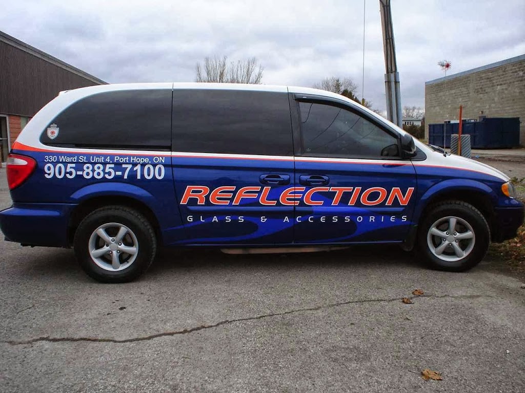 Reflection Glass & Accessories | 330 Ward St, Port Hope, ON L1A 4A6, Canada | Phone: (905) 885-7100