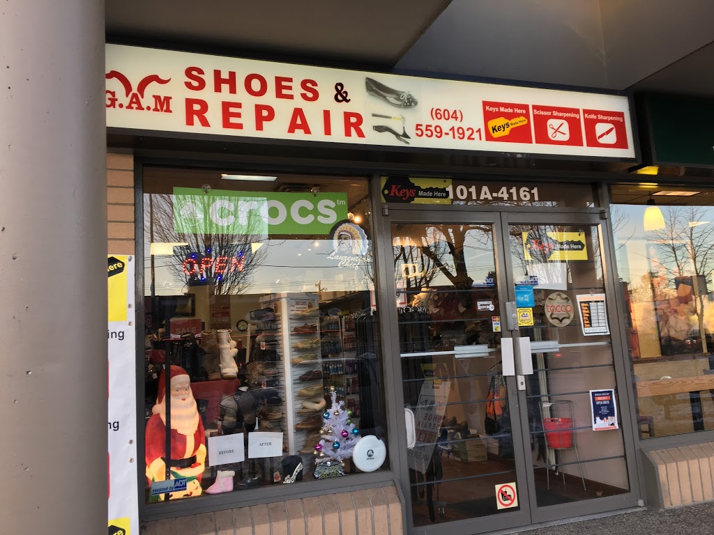 Gam Shoes & Repair | 4161 Hastings St #101a, Burnaby, BC V5C 2J3, Canada | Phone: (604) 559-1921