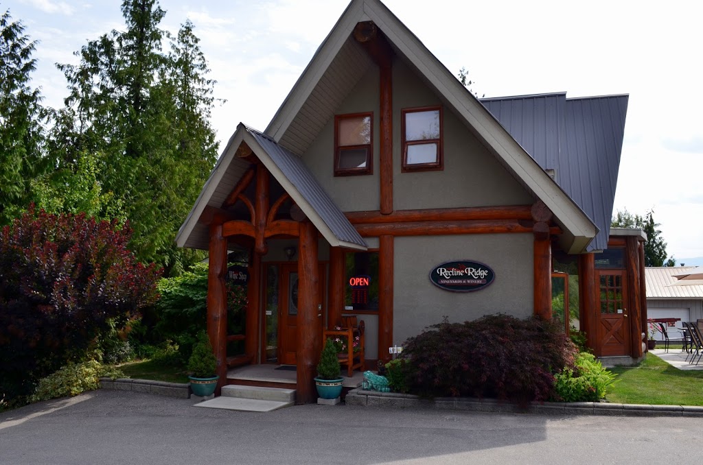 Recline Ridge Vineyards & Winery Ltd | 2640 Skimikin Lake Rd, Tappen, BC V0E 2X3, Canada | Phone: (250) 835-2212