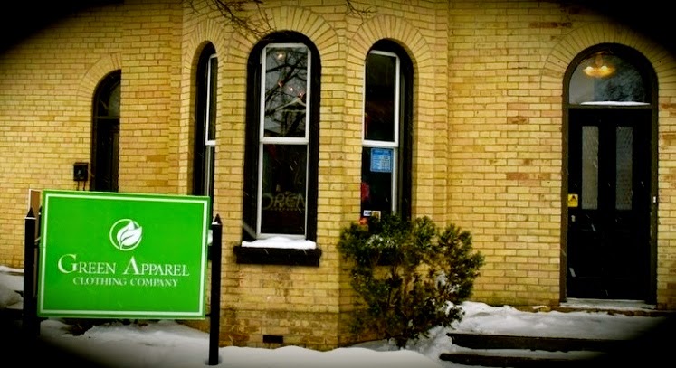 Green Apparel Clothing Company | 254 Brant Ave, Brantford, ON N3T 3J4, Canada | Phone: (226) 938-7467