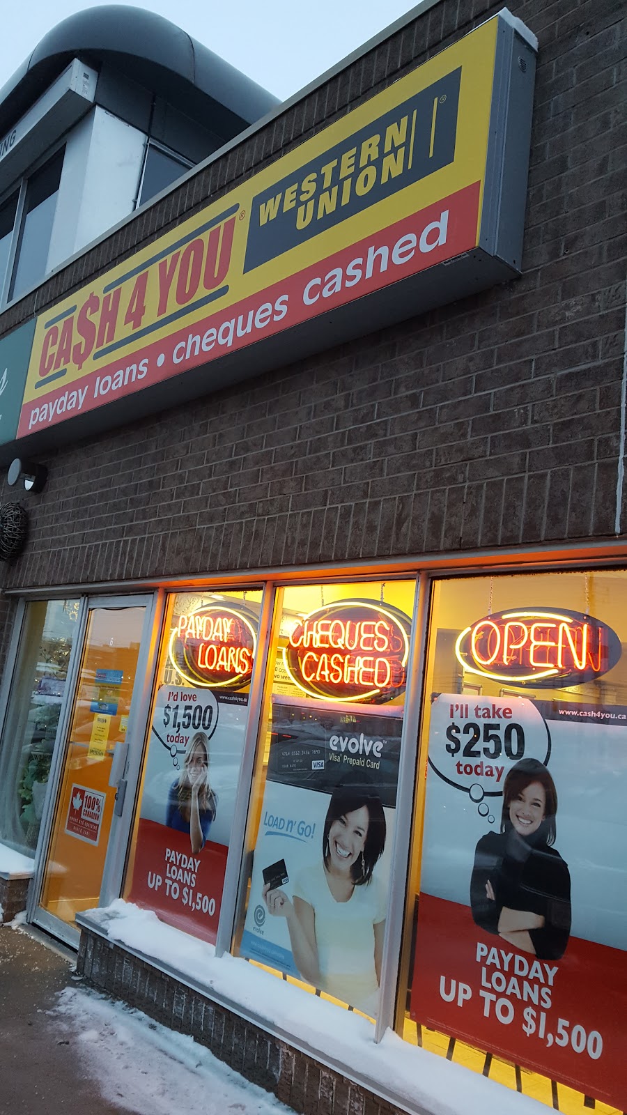 Cash 4 You | 1600 Merivale Rd, Ottawa, ON K2G 5J8, Canada | Phone: (613) 224-9785
