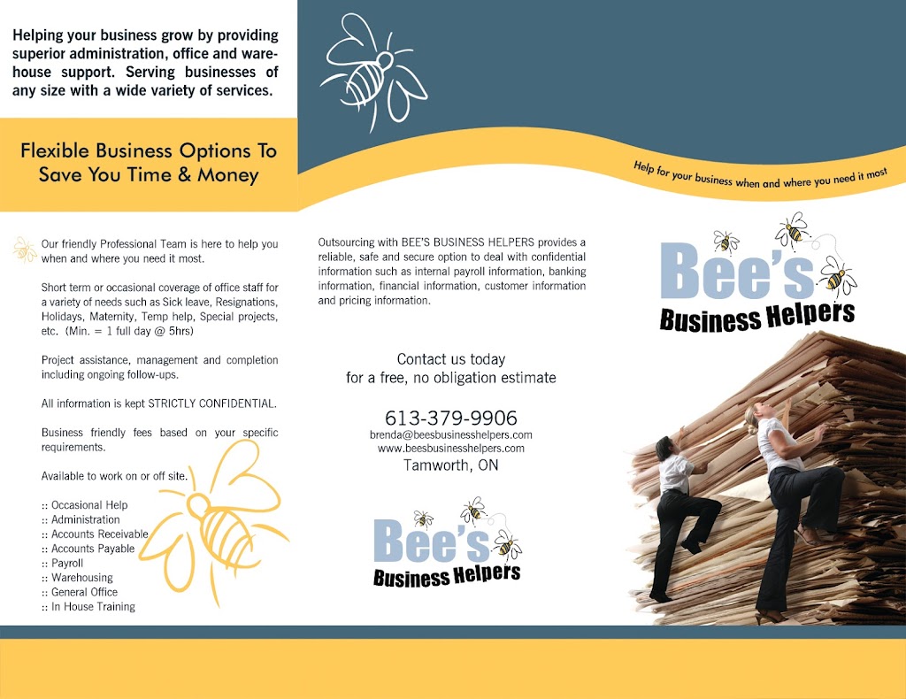 Bees Business Helpers | Cedarstone Rd, Box 386, Tamworth, ON K0K 3G0, Canada | Phone: (613) 379-9906
