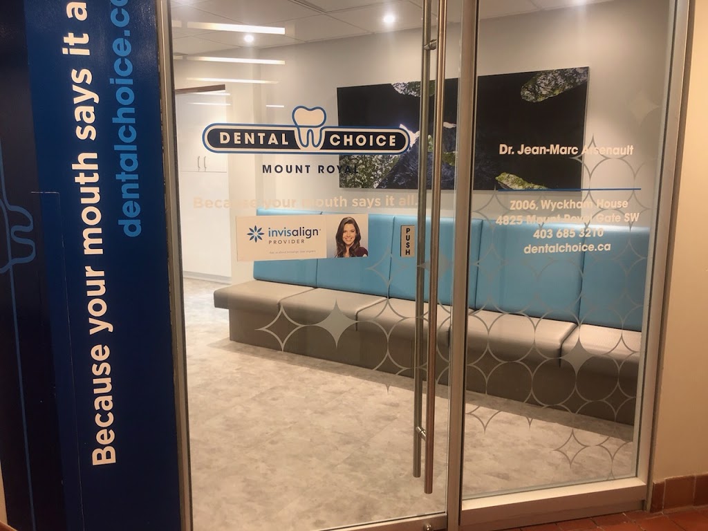 Mount Royal Dental Choice | RM Z006 lower level, Wyckham House Student Centre, 4825 Mt Royal Gate SW, Calgary, AB T3E 6K6, Canada | Phone: (403) 685-3210