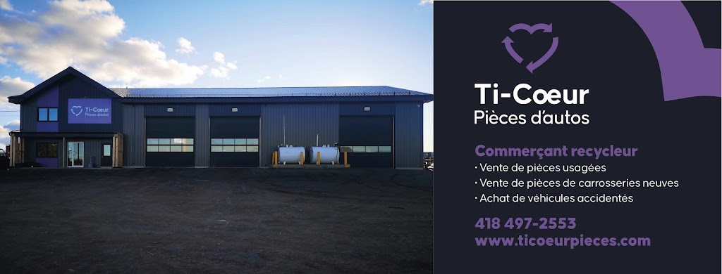 Ti-Coeur Pièces DAutos Inc | 258 route 291 Nord, Saint-Hubert-de-Rivière-du-Loup, QC G0L 3L0, Canada | Phone: (418) 497-2553
