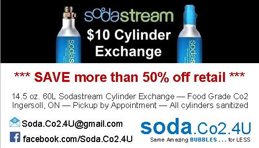 Soda.Co2.4U | 255 Thames St N, Ingersoll, ON N5C 3E3, Canada | Phone: (519) 239-5967