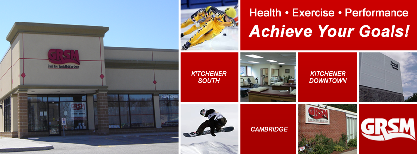 Grand River Sports Medicine Centre | 700 Strasburg Rd, Kitchener, ON N2E 2M2, Canada | Phone: (519) 571-7111
