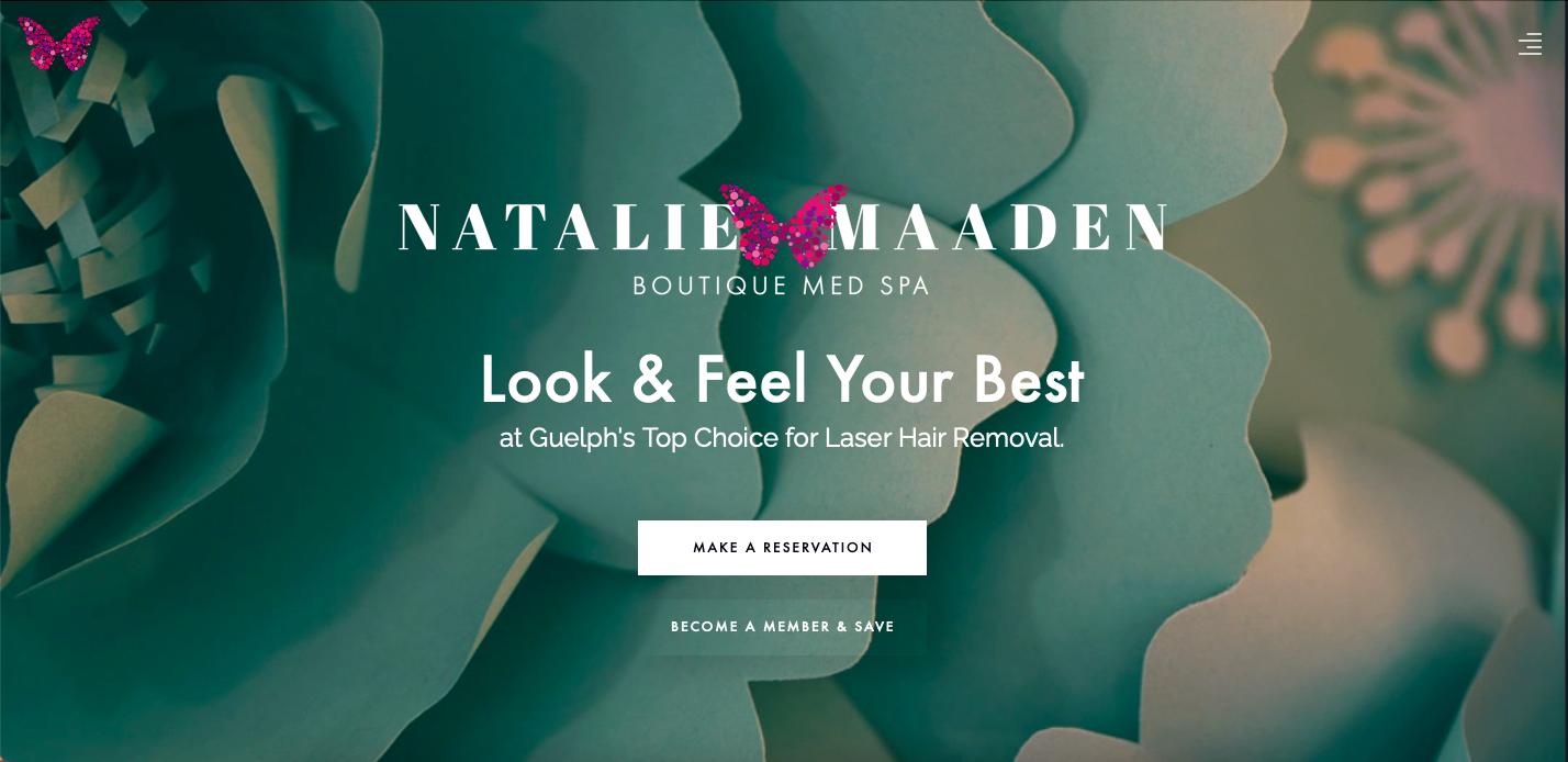 Natalie Maaden Spa | 1460 Gordon St, Guelph, ON N1L 1C8, Canada | Phone: (519) 767-3331