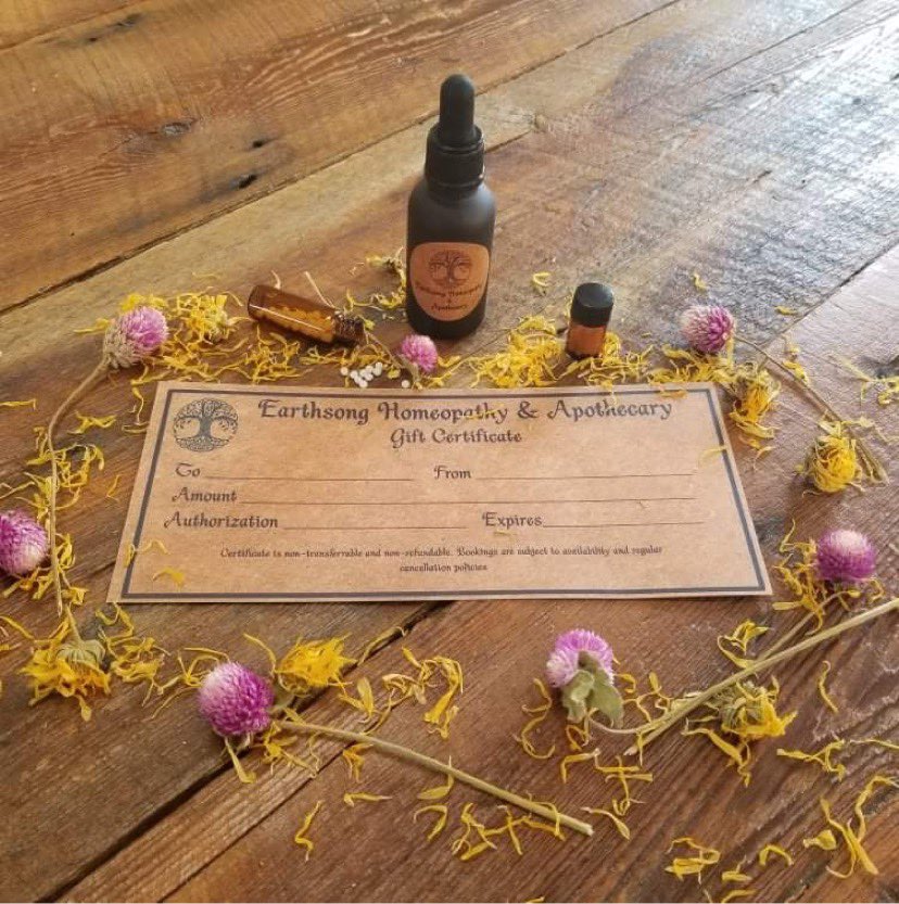 Earthsong Homeopathy & Apothecary | 7010 Brooklyn St, Kentville, NS B4N 3V7, Canada | Phone: (902) 300-8713