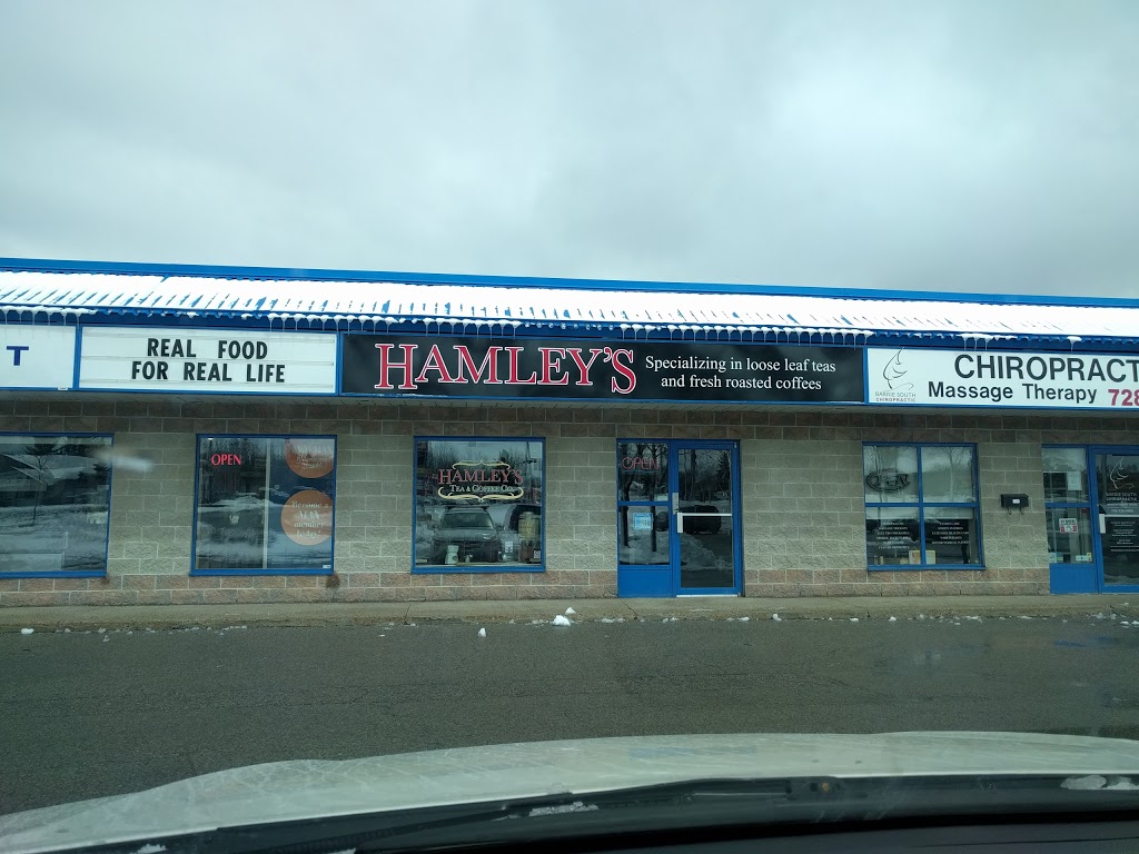 Hamleys Tea & Coffee Co | 190 Minets Point Rd, Barrie, ON L4N 4C3, Canada | Phone: (705) 719-1008