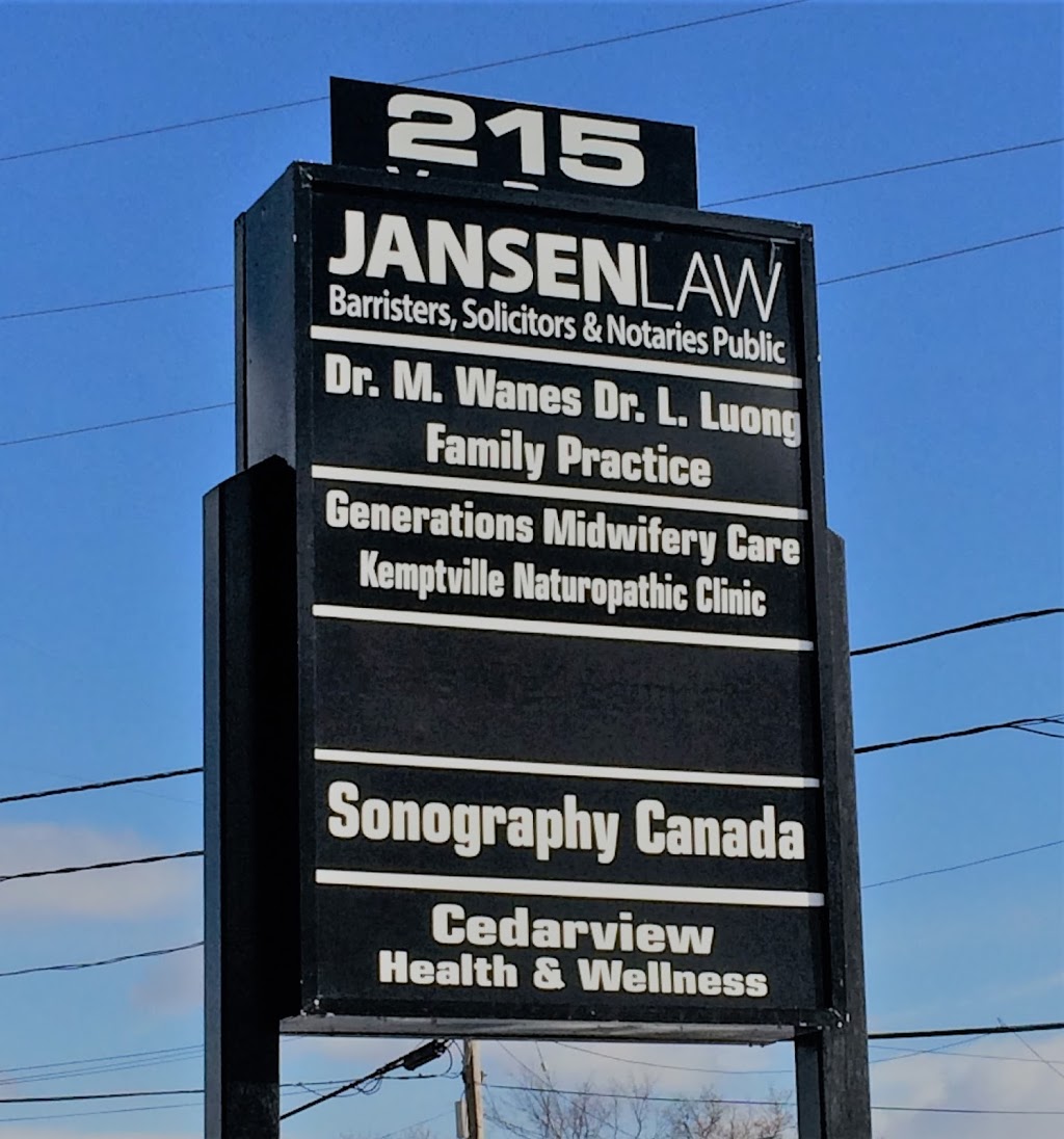 Dr. Loan Luong 215 Van Buren St, Kemptville, ON K0G 1J0, Canada