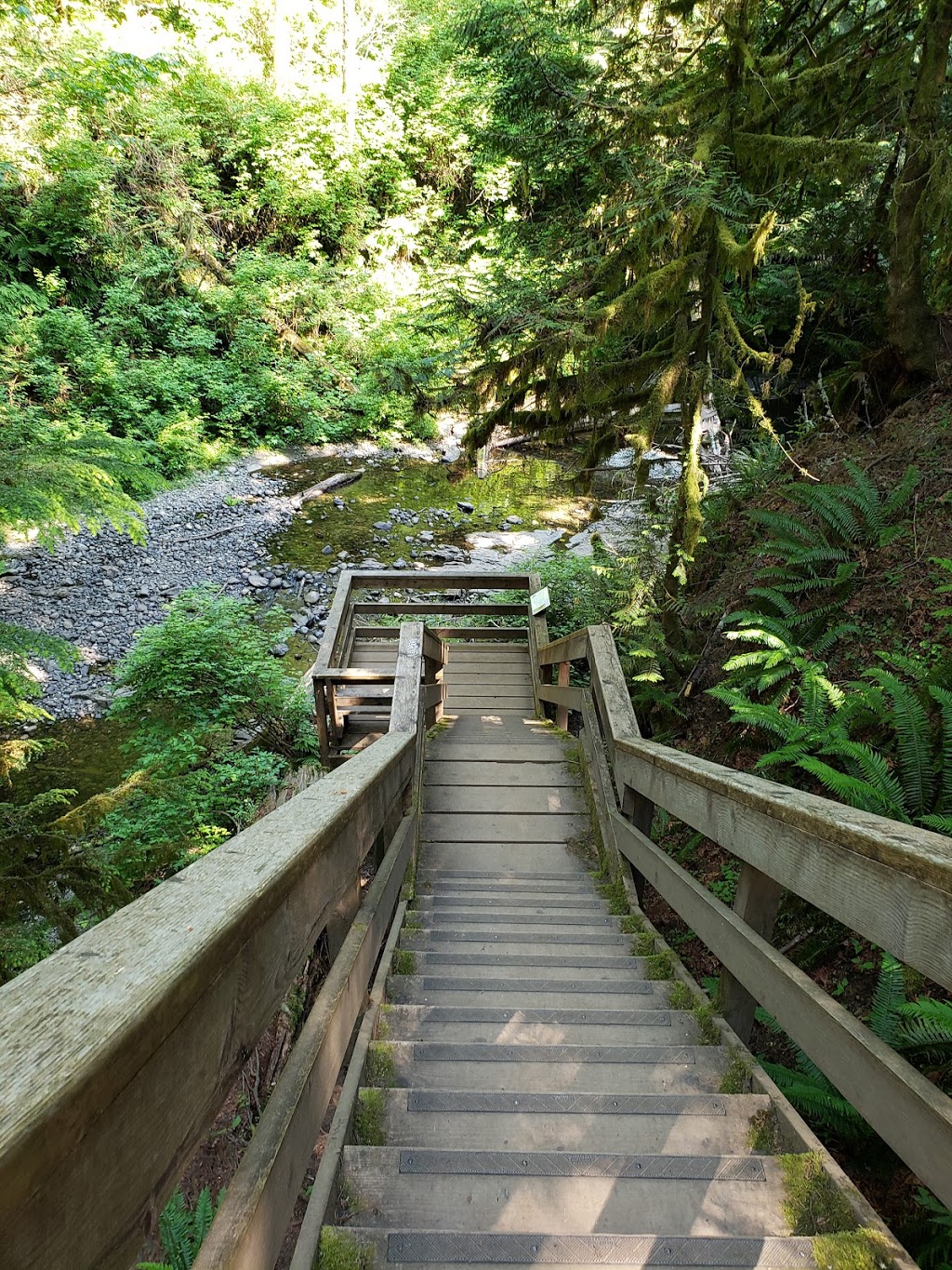 Stocking Creek Waterfall | Stocking Creek Trail, Ladysmith, BC V9G 2A4, Canada