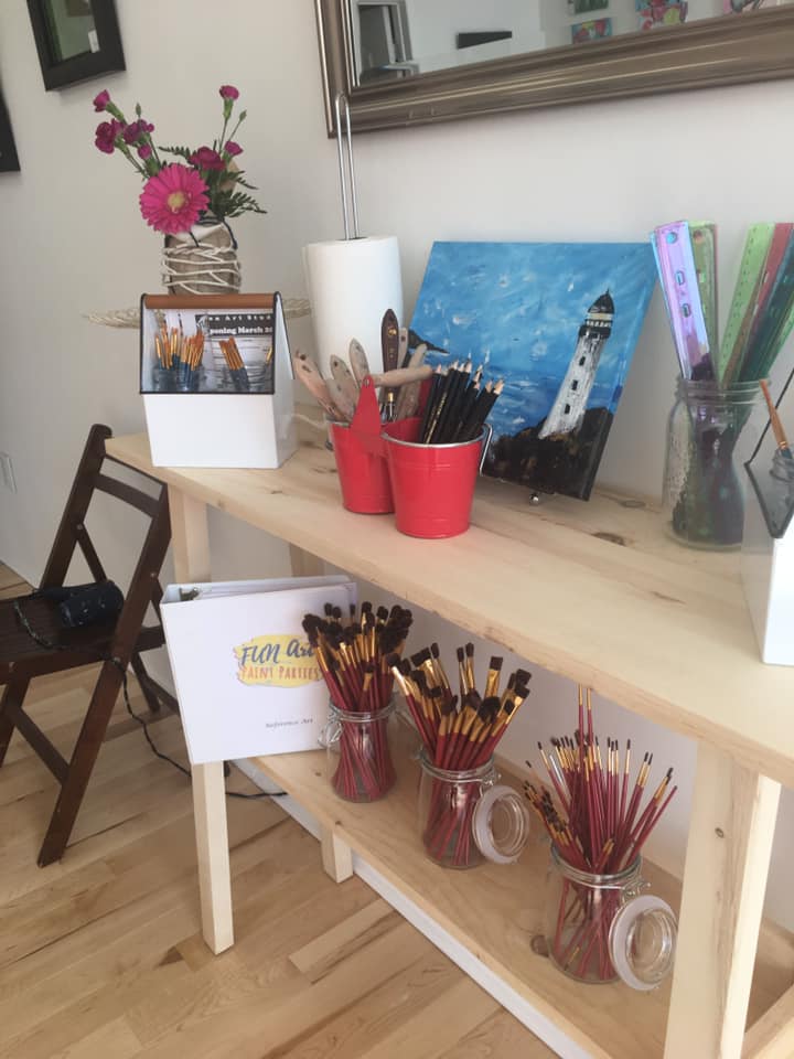 Fun Art Paint Parties Studio & Gallery | 7 Perth St, Brockville, ON K6V 5B9, Canada | Phone: (613) 213-5306