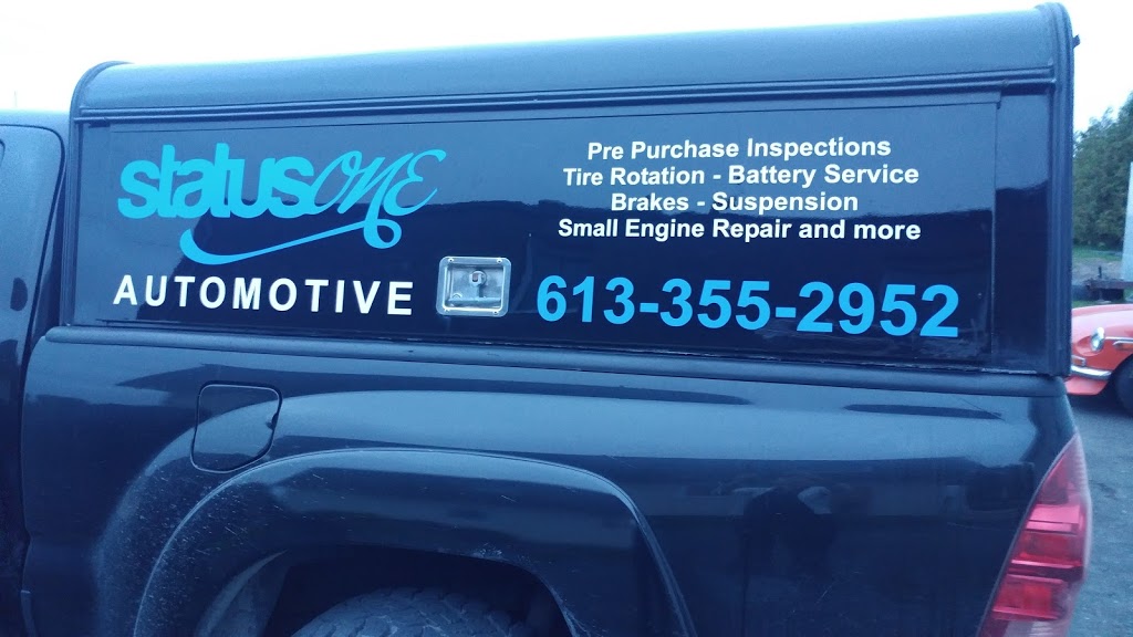 Statusone Automotive | 5745 Fourth Line Rd, North Gower, ON K0A 2T0, Canada | Phone: (613) 355-2952