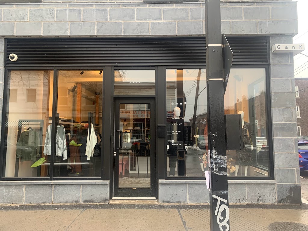 Gank | 4644 R. Notre Dame O, Montréal, QC H4C 1S4, Canada | Phone: (514) 400-5027