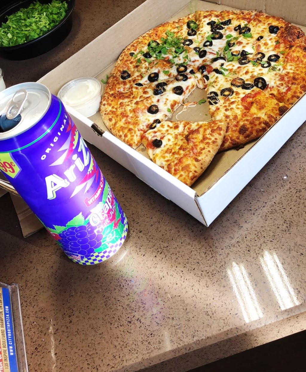 City North Pizza - Inspire Blvd. | 135 Inspire Blvd Unit #2, Brampton, ON L6R 3X9, Canada | Phone: (905) 497-8884