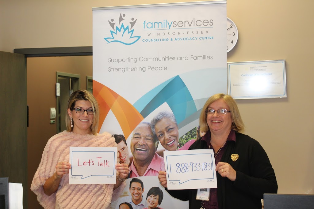 Family Services Windsor-Essex | 1770 Langlois Ave, Windsor, ON N8X 4M5, Canada | Phone: (519) 966-5010