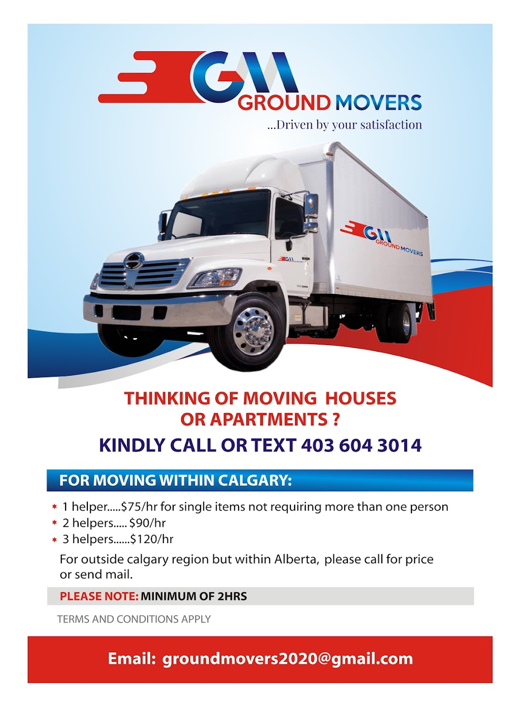 GROUND MOVERS | 299 Belmont Heath SW, Calgary, AB T0L 0X0, Canada | Phone: (403) 604-3014
