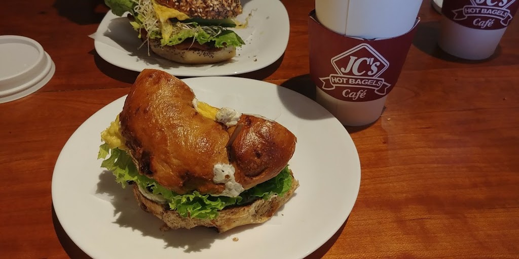 JC Hot Bagels - Cafe | 3011 New St, Burlington, ON L7R 1K3, Canada | Phone: (905) 631-6258
