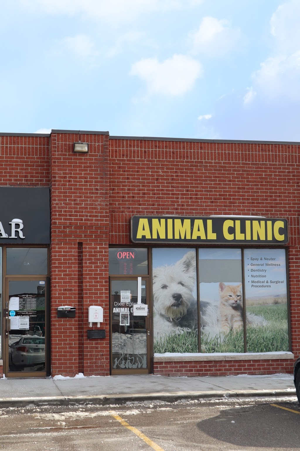 Dixie Eglinton Animal Clinic | 6-5120 Dixie Rd, Mississauga, ON L4W 4J7, Canada | Phone: (905) 282-0002