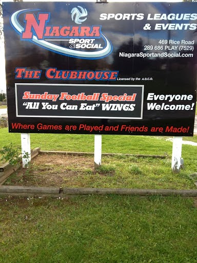 Niagara Sport & Social Club | 8 Gale Crescent, St. Catharines, ON L2R 3K9, Canada | Phone: (289) 686-7529