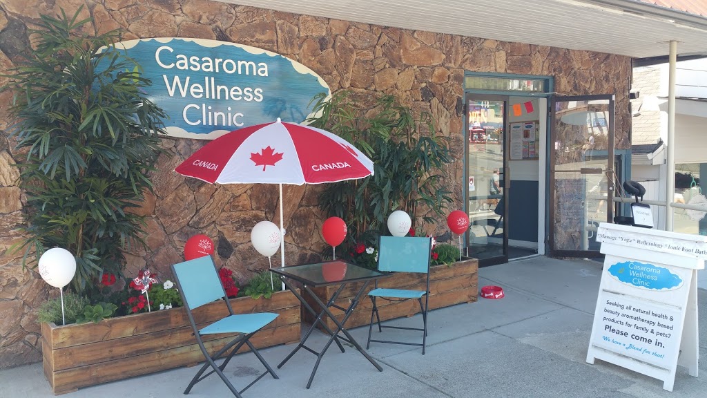 Casaroma Wellness Clinic | 418 Marine Dr, Gibsons, BC V0N 1V9, Canada | Phone: (604) 656-6437
