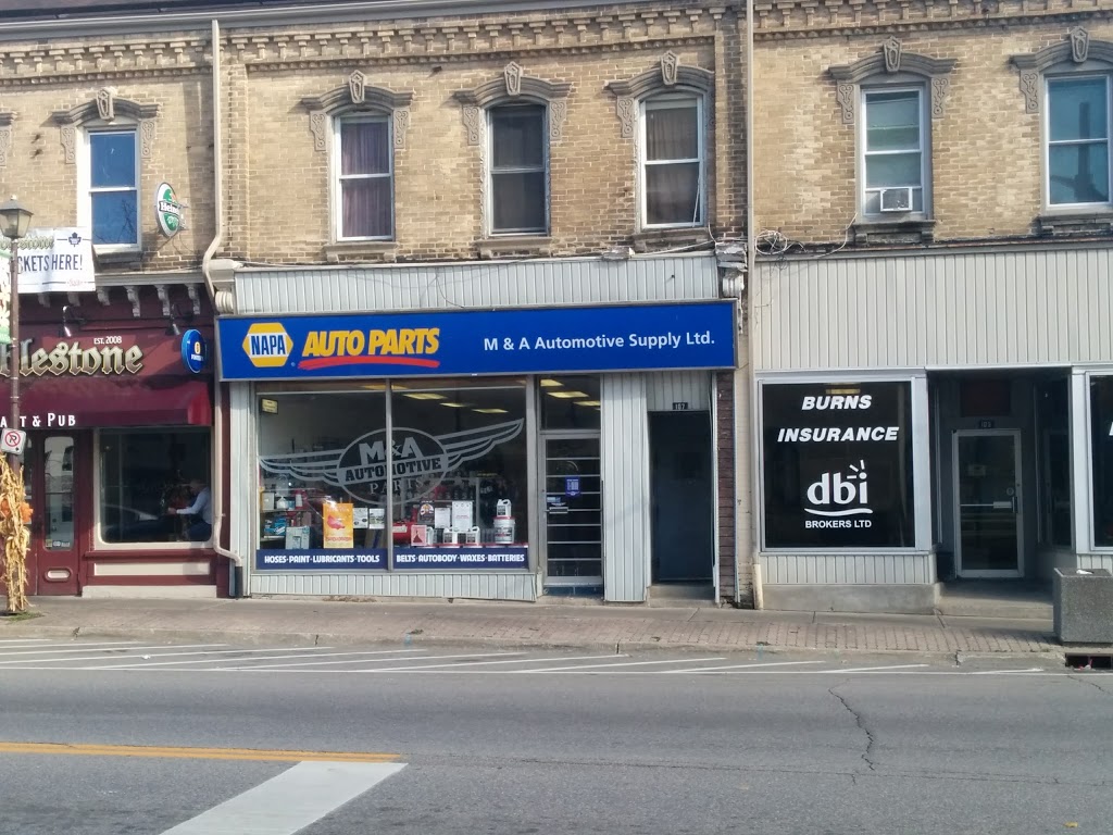 NAPA Auto Parts - M & A Automotive Supply Ltd | 109 Grand River St N, Paris, ON N3L 2M4, Canada | Phone: (519) 442-2247