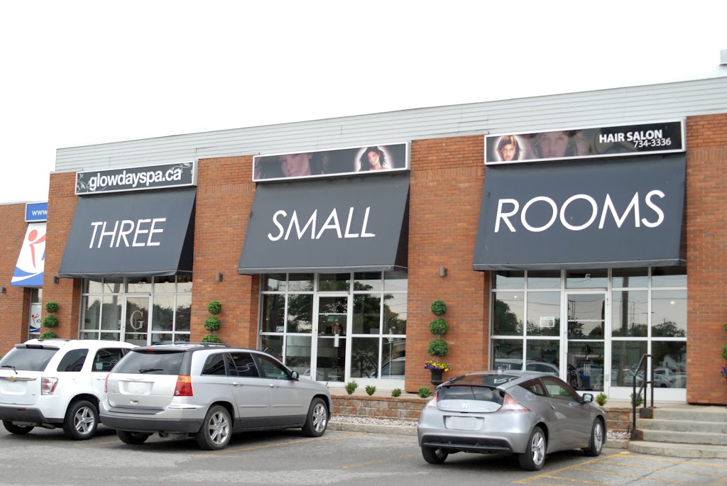 Three Small Rooms Hair Salon | 110 Anne St S, Barrie, ON L4N 2E3, Canada | Phone: (705) 734-3336