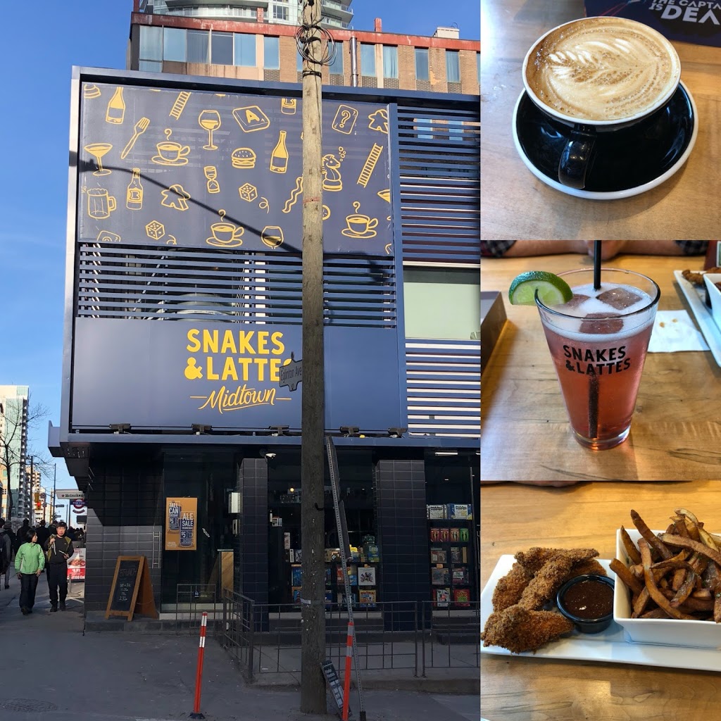 Snakes & Lattes Midtown | 45 Eglinton Ave E, Toronto, ON M4P 1G6, Canada | Phone: (647) 342-9229