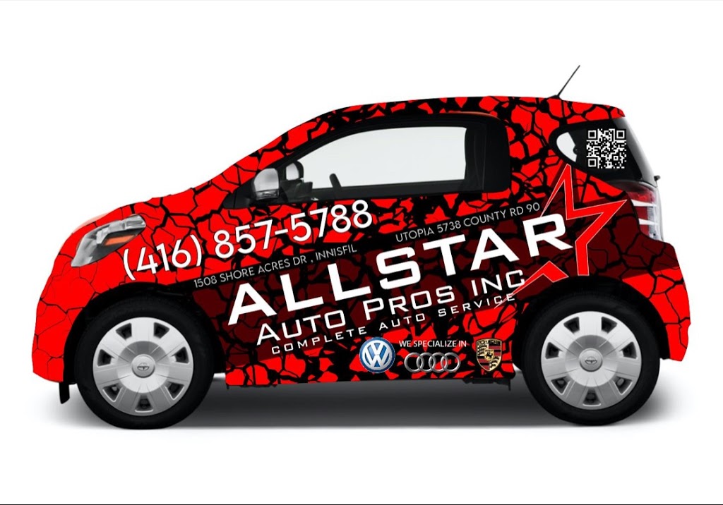 Allstar Auto Pros inc | 5738 County Rd 90, Utopia, ON L0M 1T2, Canada | Phone: (416) 857-5788