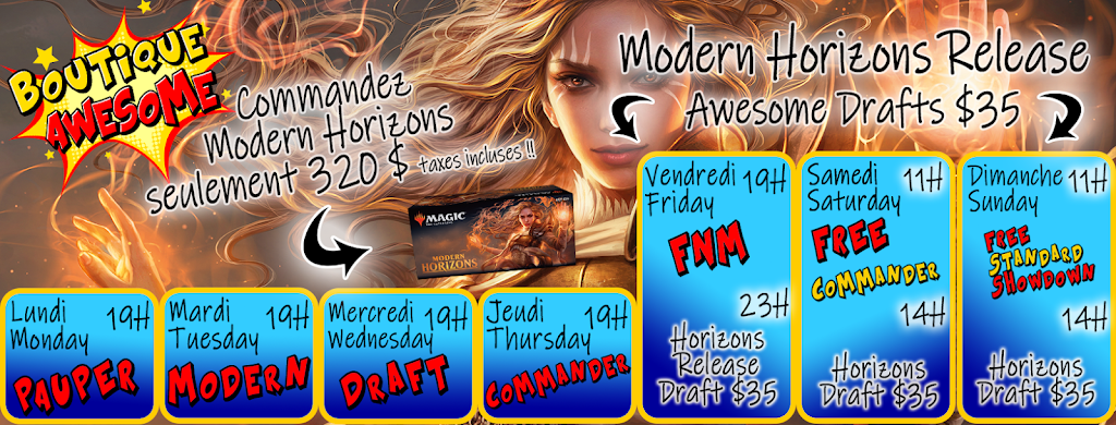Boutique Awesome - Boutique de Jeux de Cartes | 5666 Ch. de Chambly, Saint-Hubert, QC J3Y 7E5, Canada | Phone: (450) 286-4115