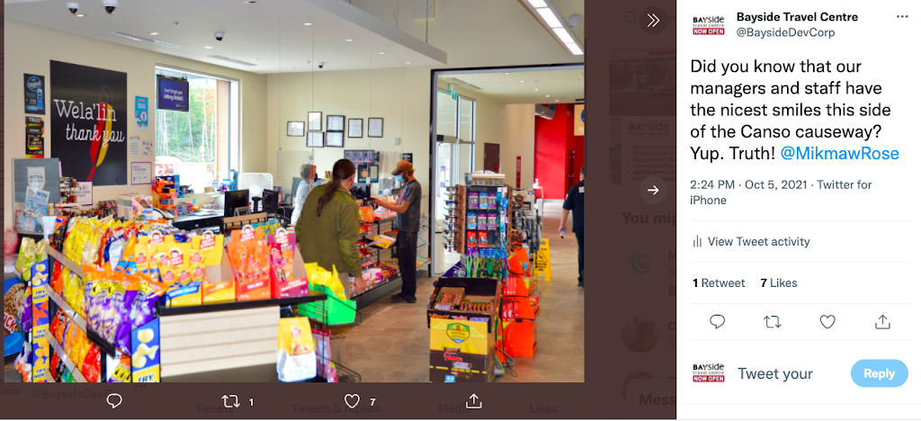 Bayside Travel Centre | 86 Bayside Rd, Afton Station, NS B0H 1A0, Canada | Phone: (902) 386-2391