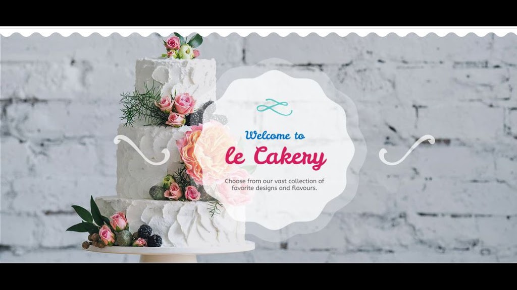 Le Cakery Limited | 8975 McLaughlin Rd S, Brampton, ON L6Y 0Z6, Canada | Phone: (437) 227-7007