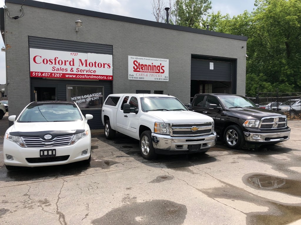 Cosford Motors | 1727 Trafalgar St, London, ON N5W 1X4, Canada | Phone: (519) 457-1267
