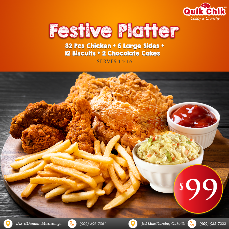 Quik Chik | Unit 3, 1476 Dundas St E building d4, Mississauga, ON L4X 1L4, Canada | Phone: (905) 896-7861