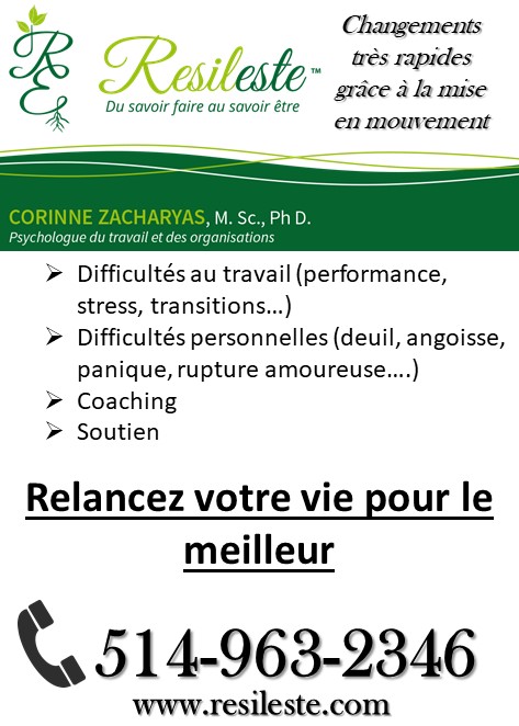CLINIQUE RESILESTE | 551 Chemin Giroux, Sherbrooke, QC J1C 0J8, Canada | Phone: (514) 963-2346