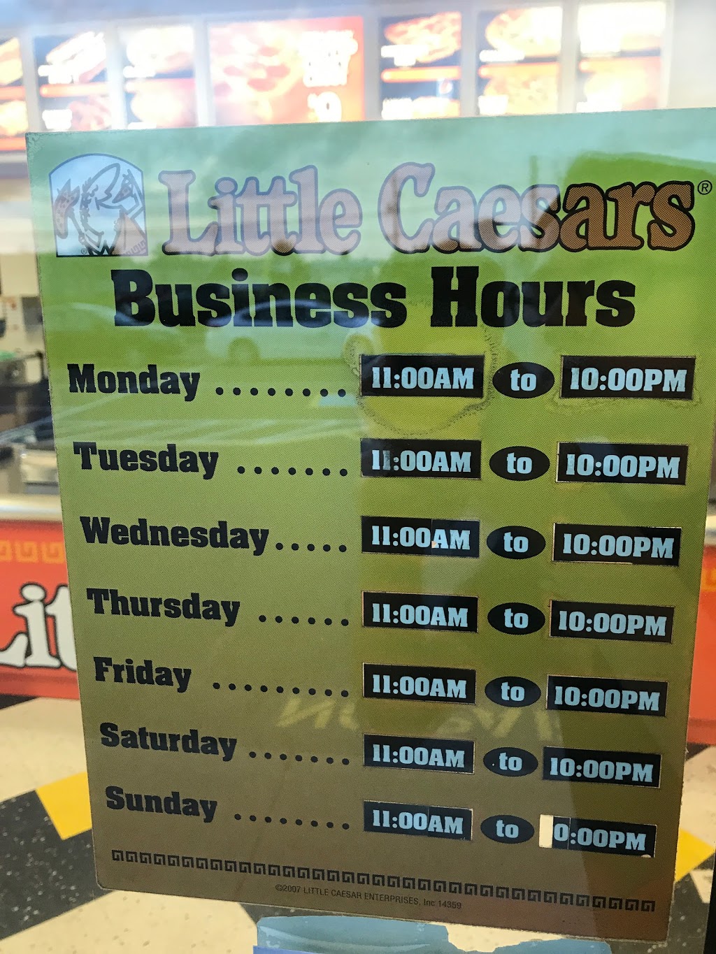 Little Caesars Pizza | 1855 Mountain Rd, Moncton, NB E1G 1A8, Canada | Phone: (506) 388-1155