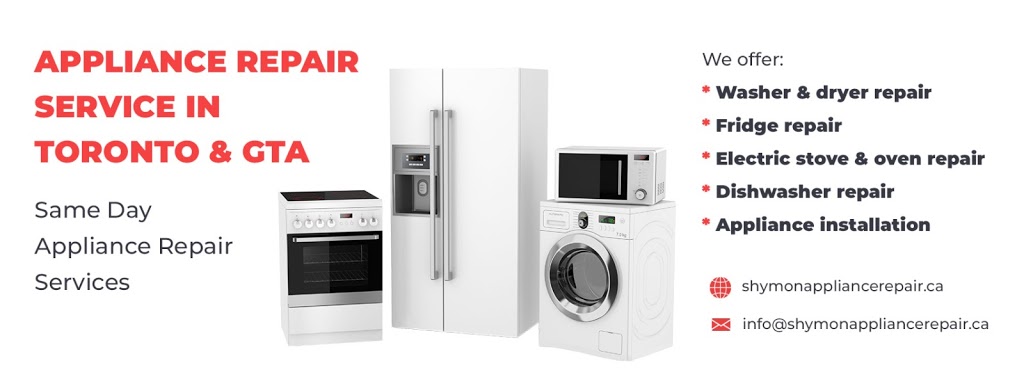 Shymon Appliance Repair - Toronto & GTA | 60 Byng Ave #1112, North York, ON M2N 7K3, Canada | Phone: (289) 828-1767