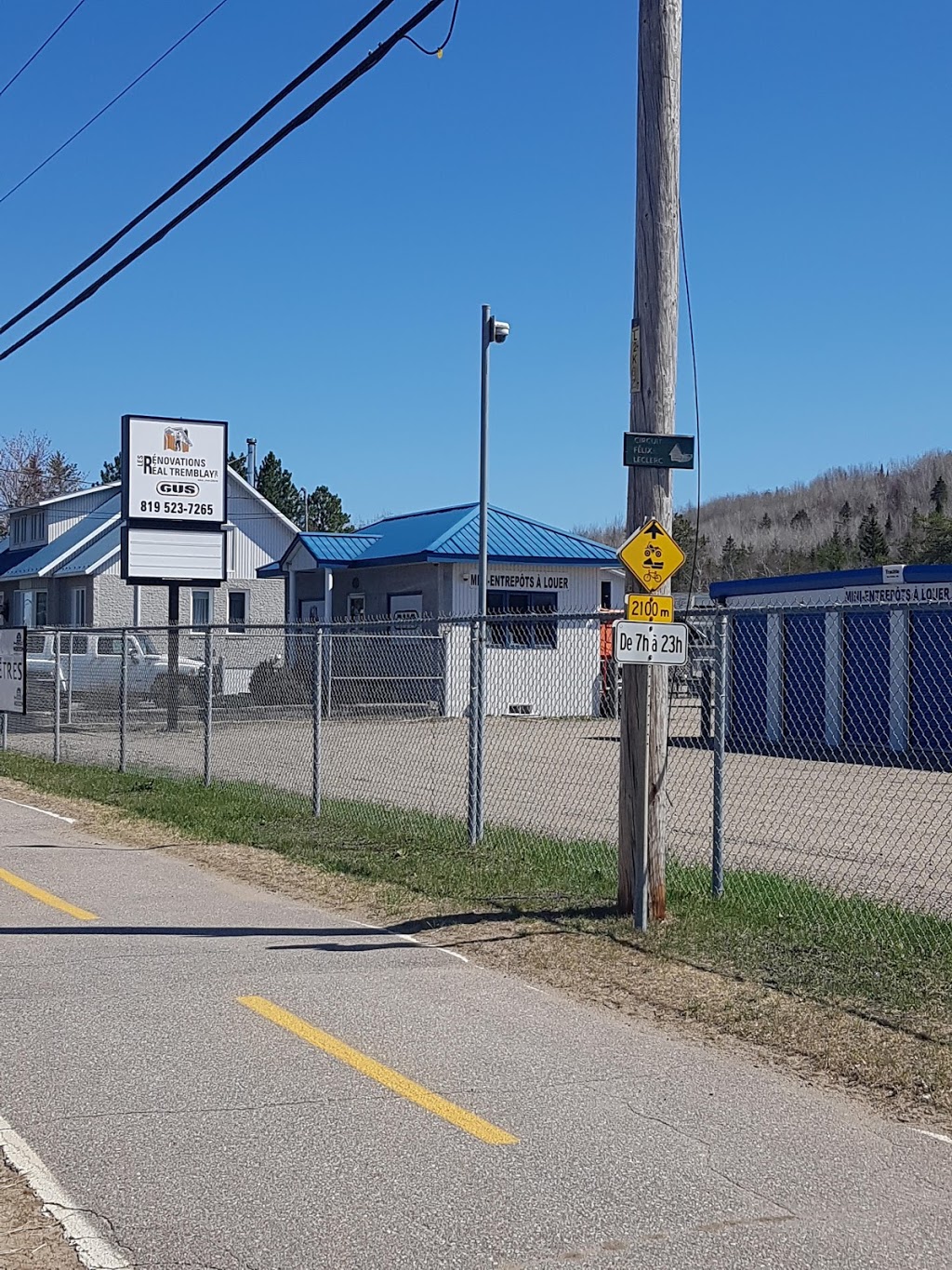 Entreposage La Tuque Réal Tremblay | 3182 Boulevard Ducharme, La Tuque, QC G9X 4T3, Canada | Phone: (819) 523-7265